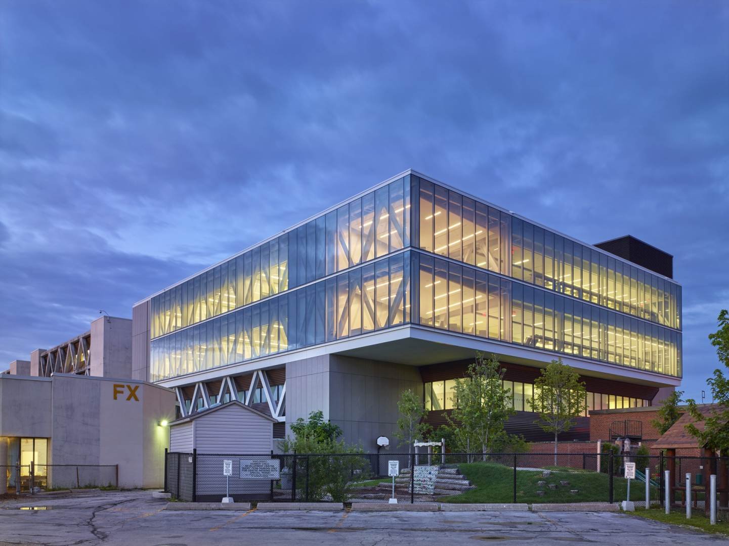 Humber College Building F (Funeral + Science) Addition