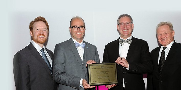 Columbia Icefield Skywalk Wins Award of Excellence at 2014 Canadian Consulting Engineering Awards