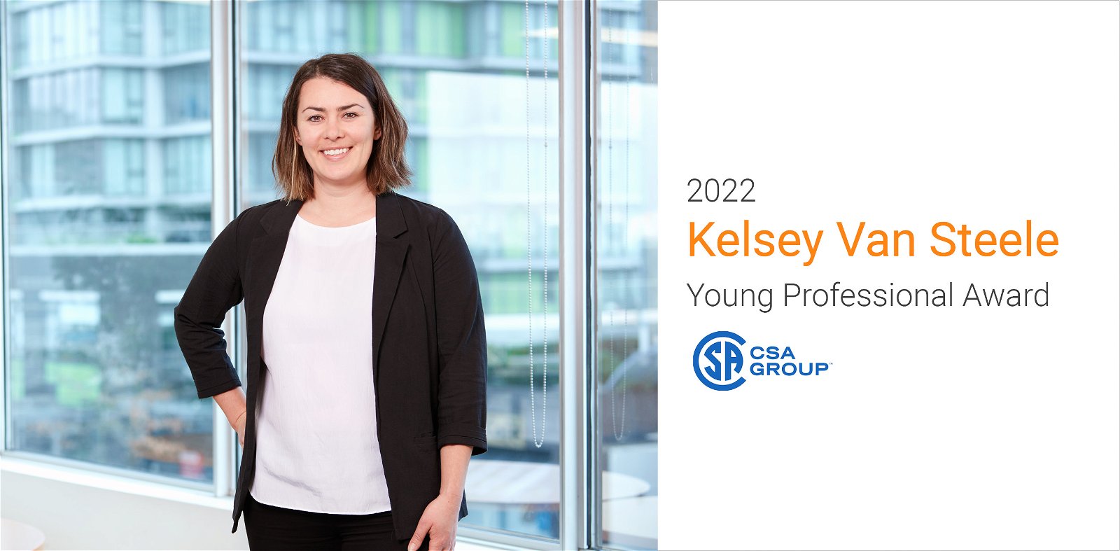 Kelsey Van Steele Receives CSA 2022 Young Professional Award