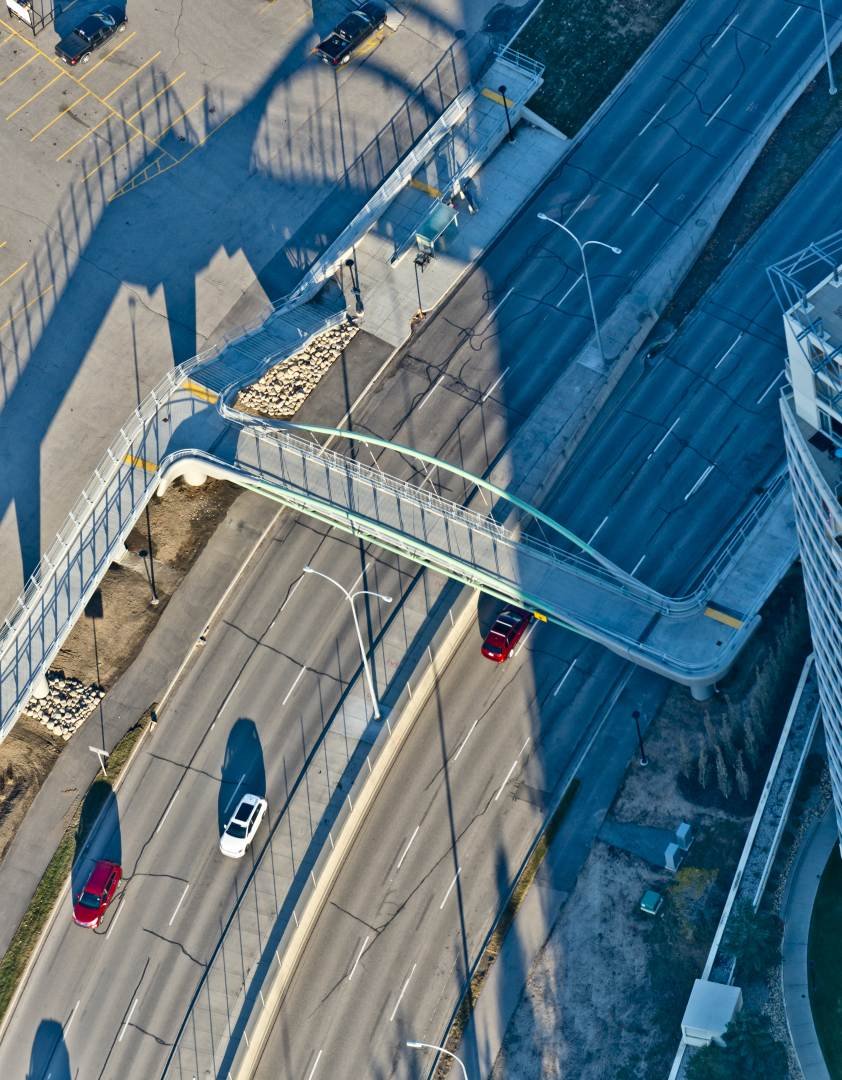 Westbrook Pedestrian Overpass