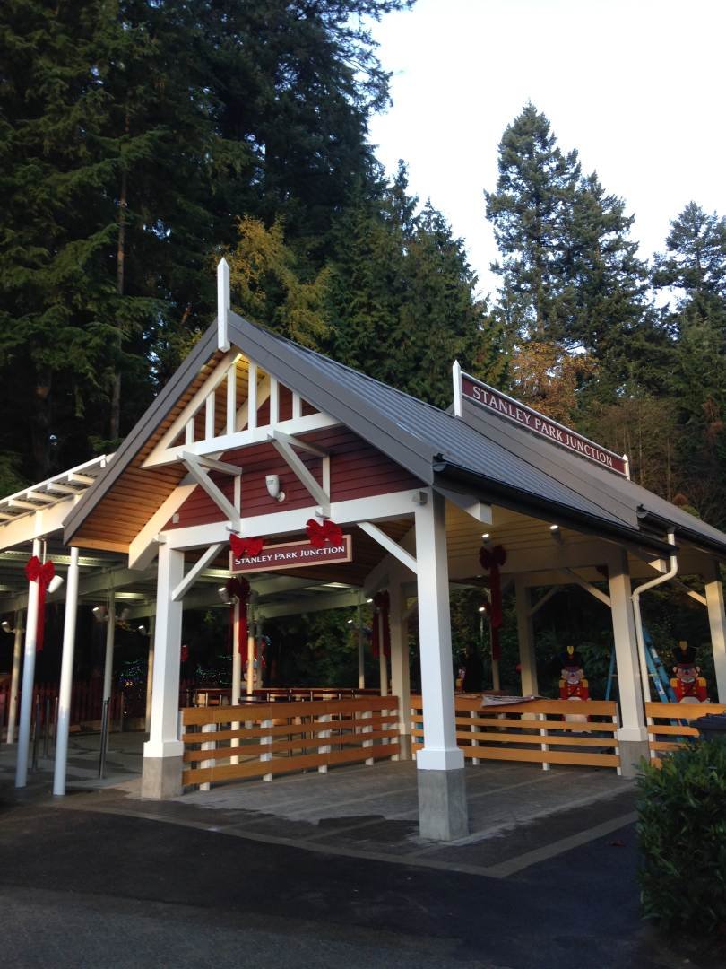 Stanley Park Mini Train Station and Waiting Area