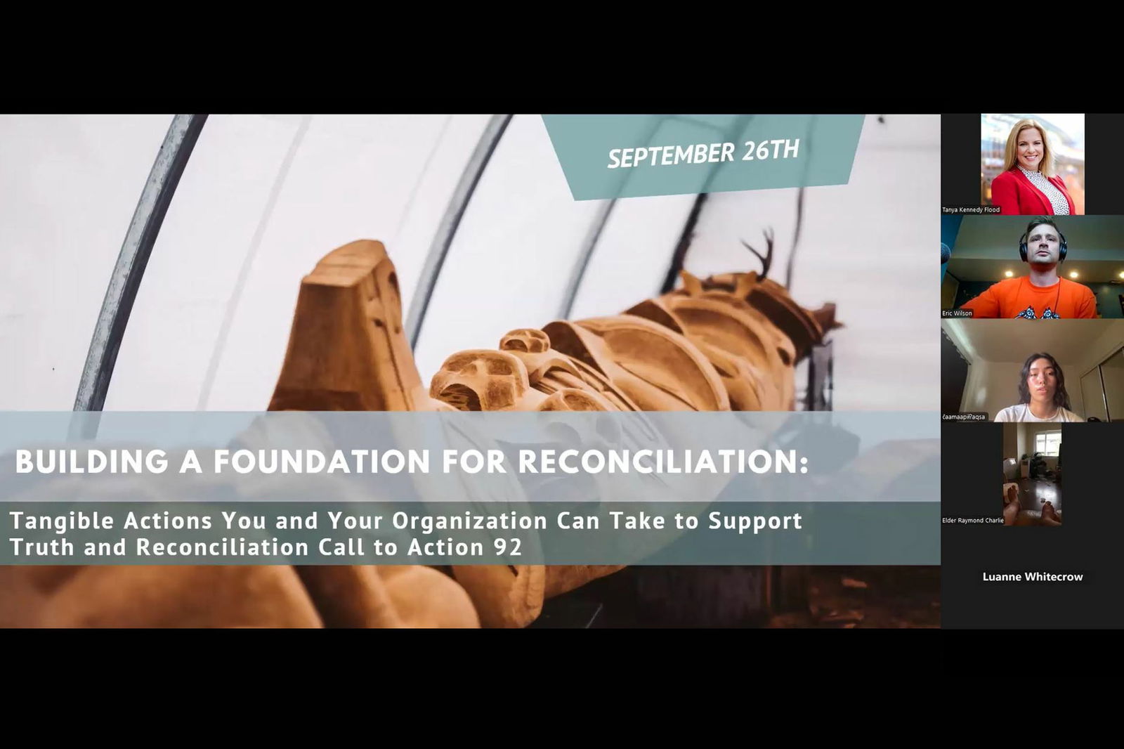 Building a Foundation for Reconciliation 2024